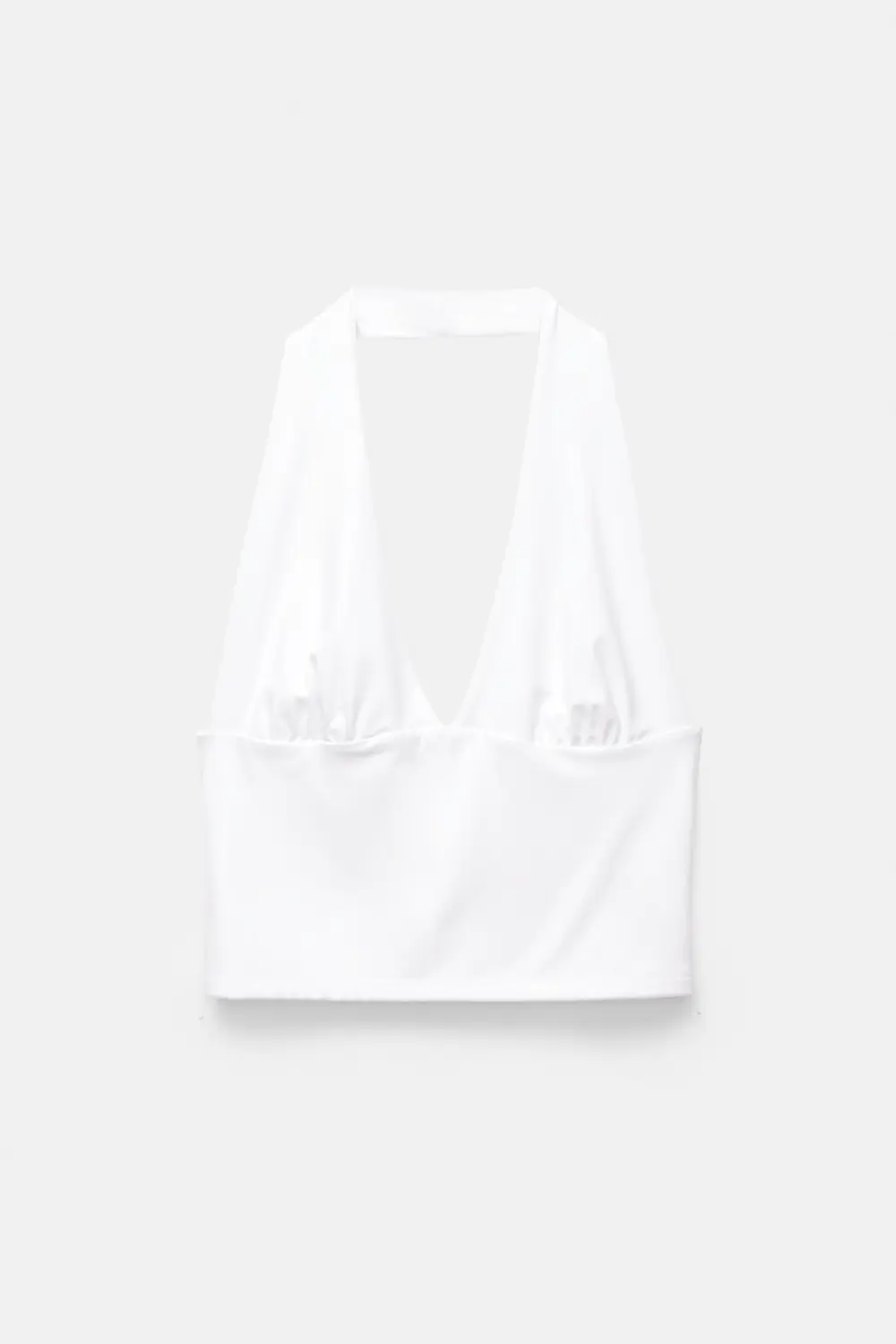 Open-back halter top