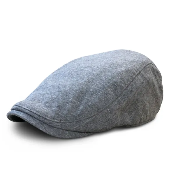 The Bruiser Boston Scally Cap - Stone Grey