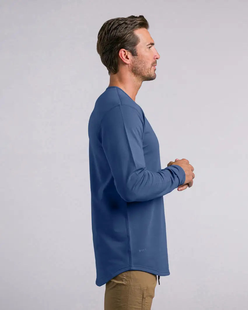Drop-Cut Long Sleeve: Lux