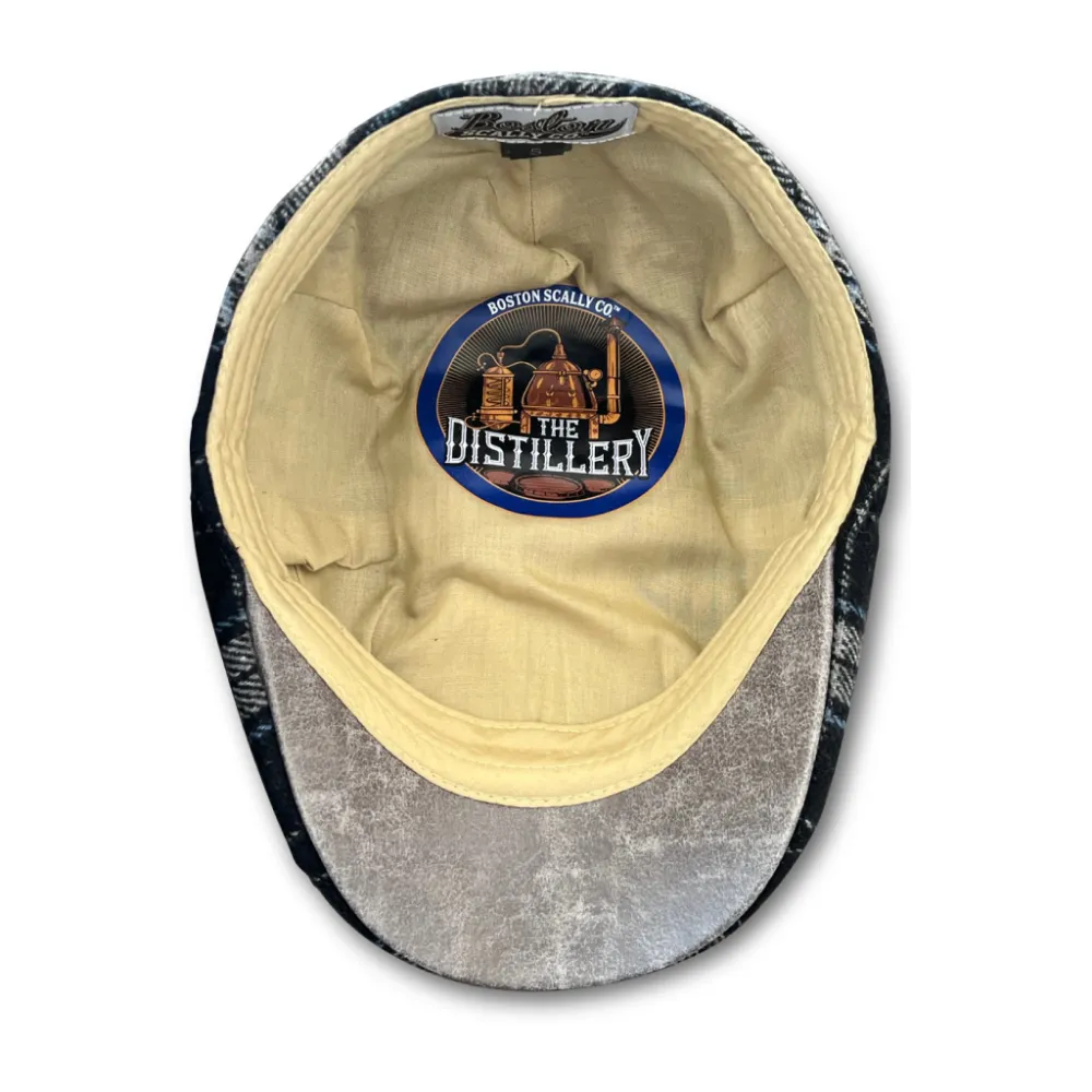 The Distillery Boston Scally Cap - Moonshine Plaid