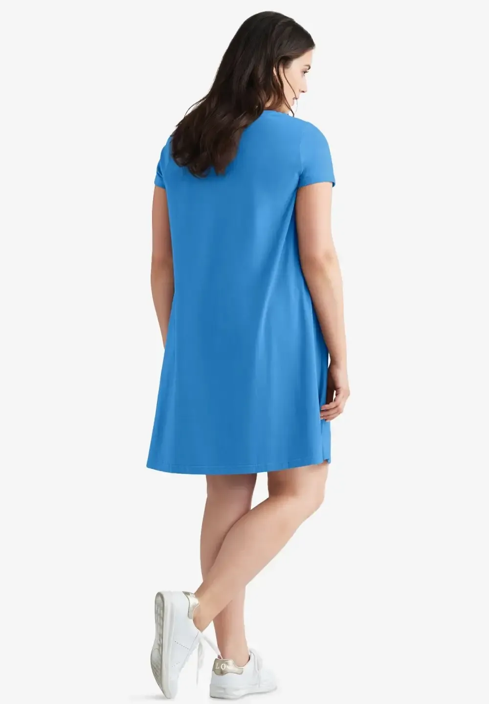 A-Line Knit Tee Dress