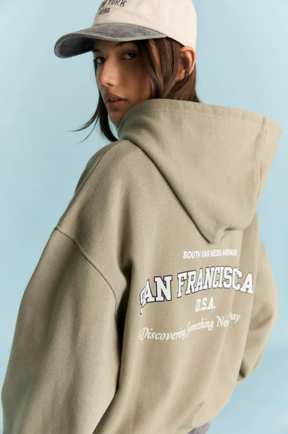 Sudadera capucha San Francisco