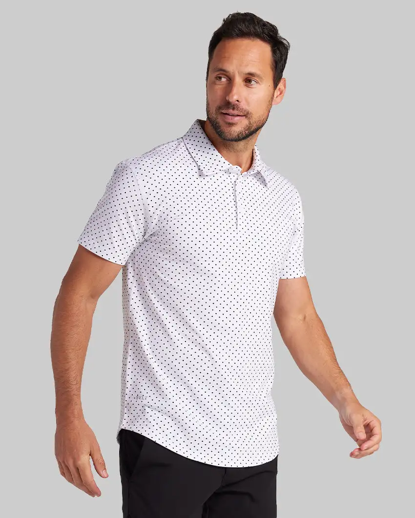 Drop-Cut: Lux Dotted Polo
