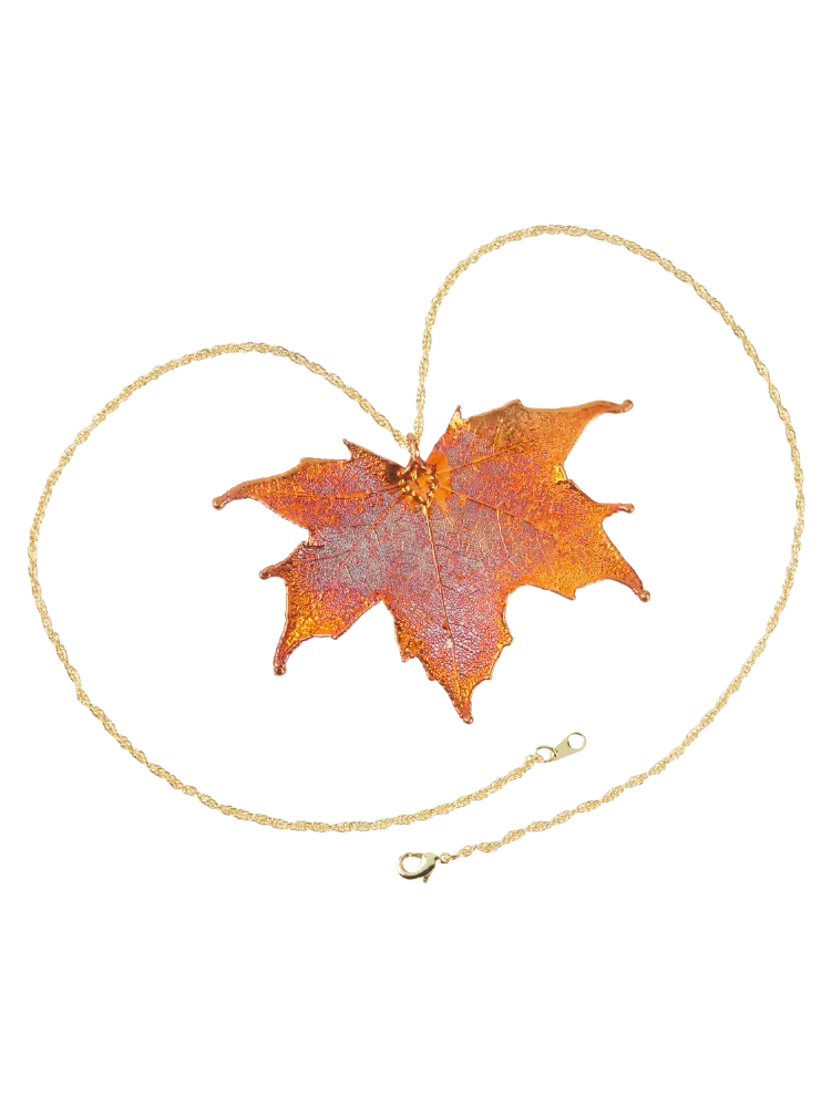 Sugar Maple Leaf Necklace