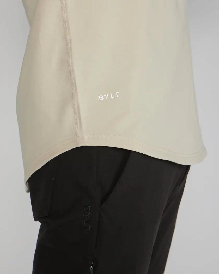 Drop-Cut Long Sleeve: Lux