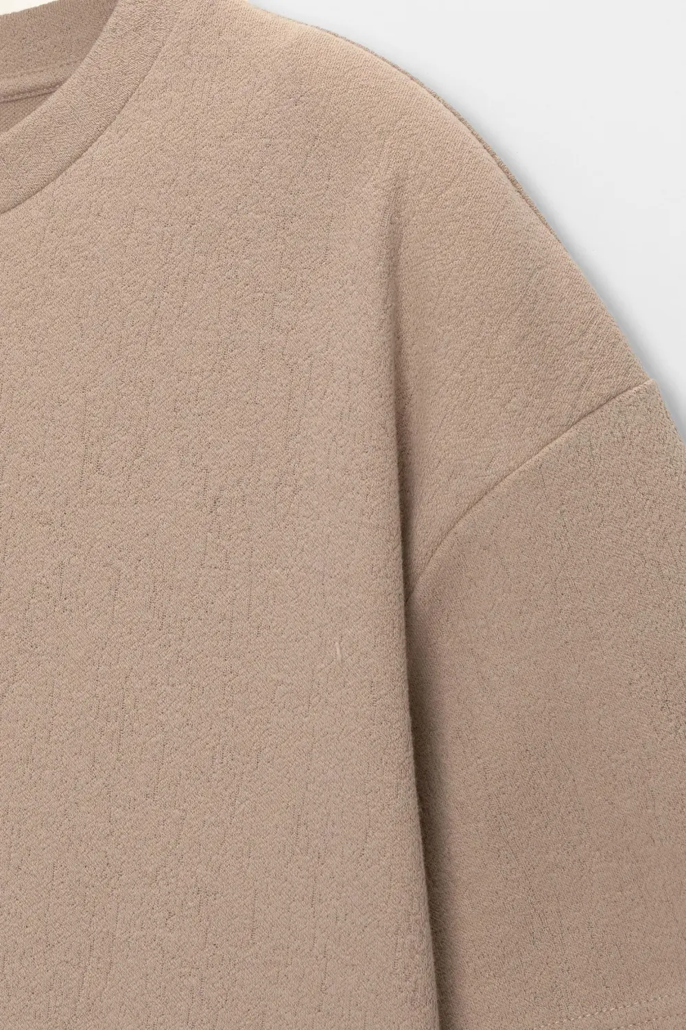 Textured T-shirt