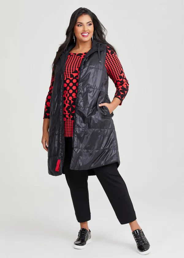 Scarlet Puffer Vest