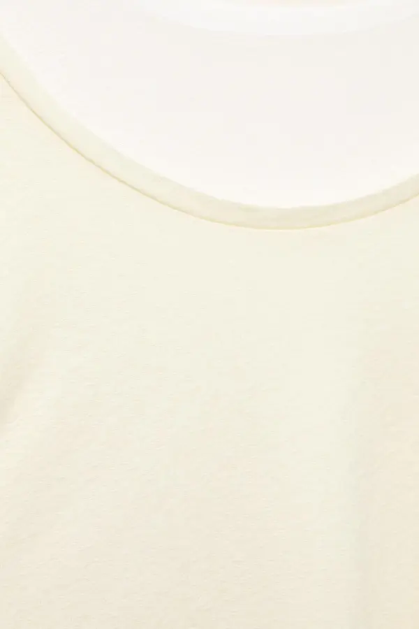 Camiseta doble manga corta