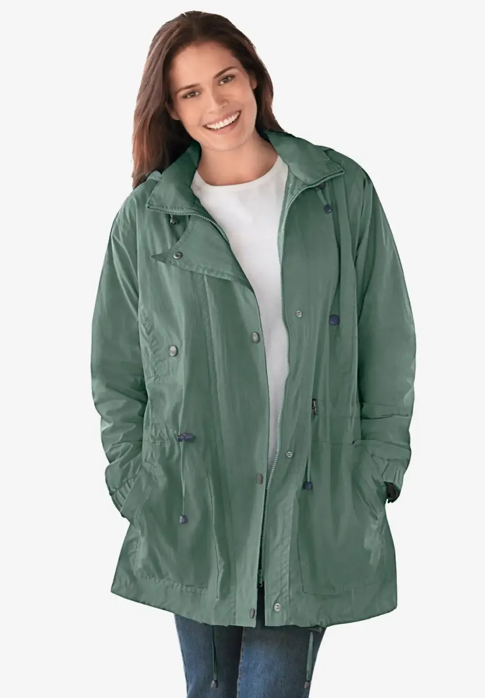 Fleece-Lined Taslon® Anorak