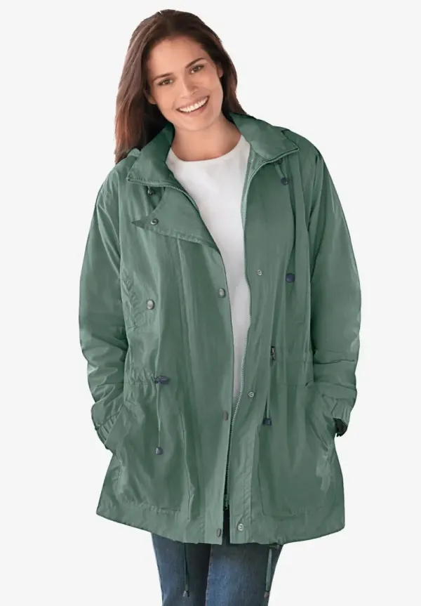 Fleece-Lined Taslon® Anorak