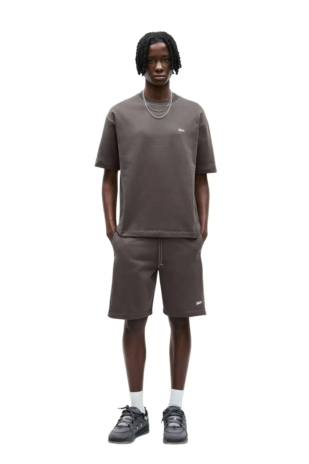 Short sleeve sweatshirt
