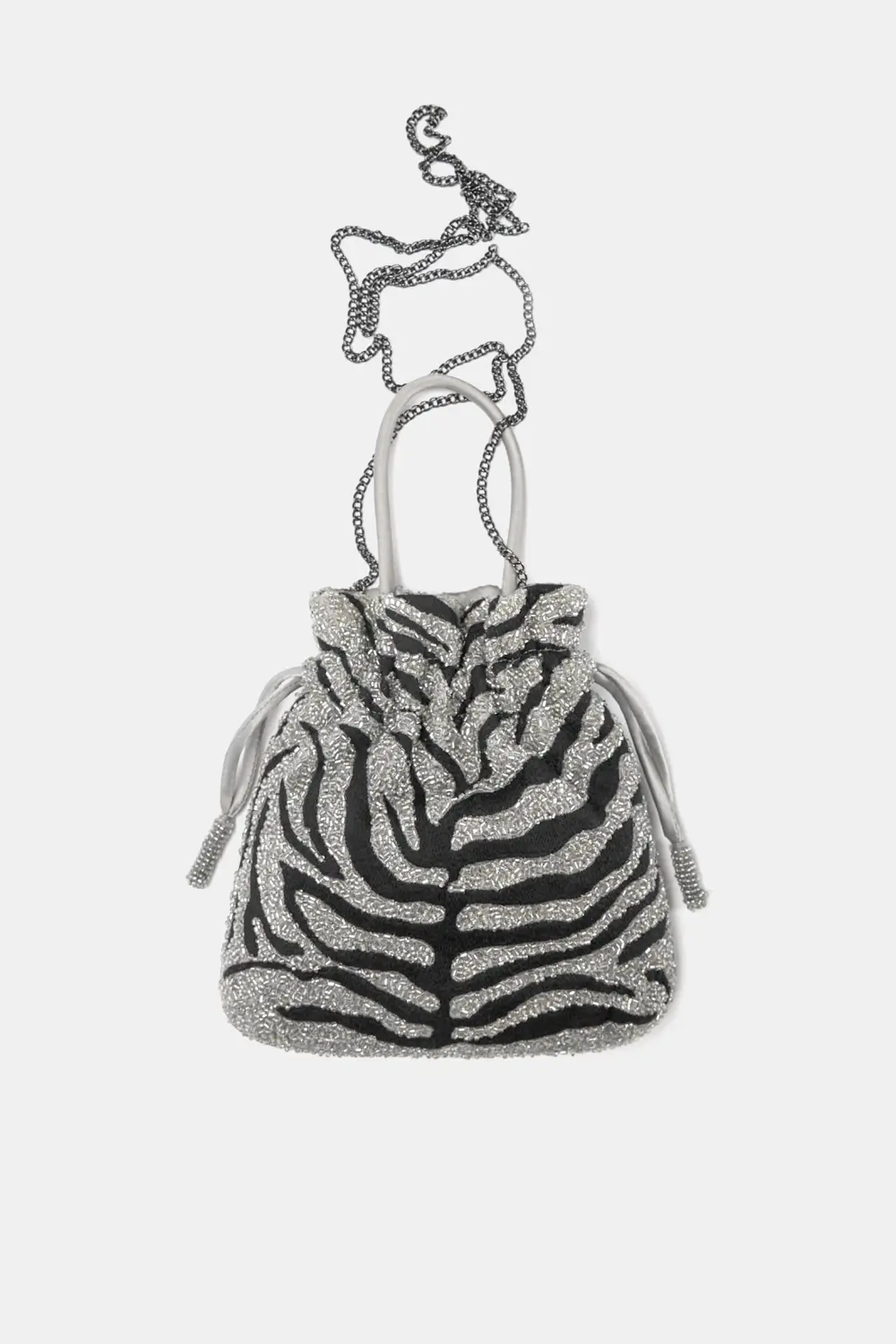 Bolso bombonera abalorios