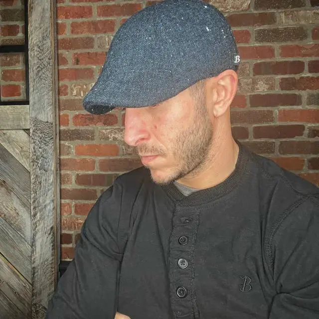 The Bareknuckle Boston Scally Cap - Black