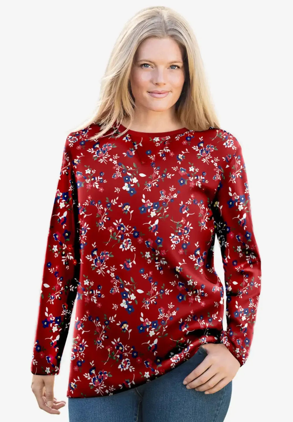 Waffle Thermal Sweatshirt