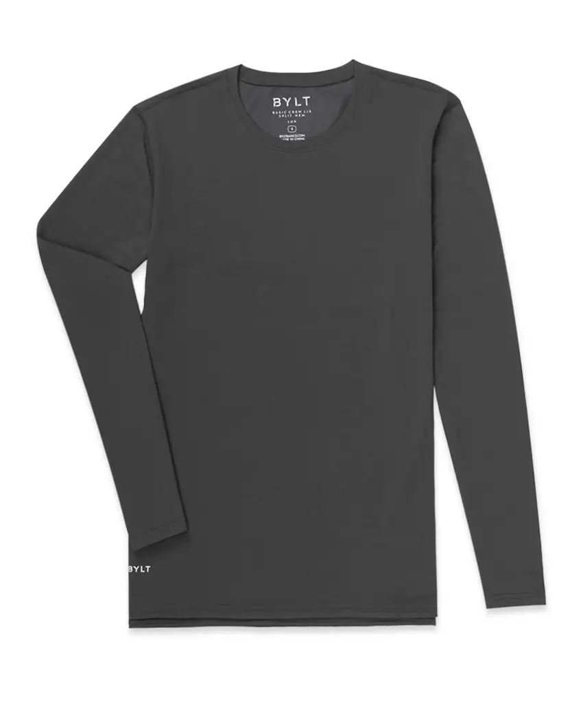 Long Sleeve: Lux Split Hem