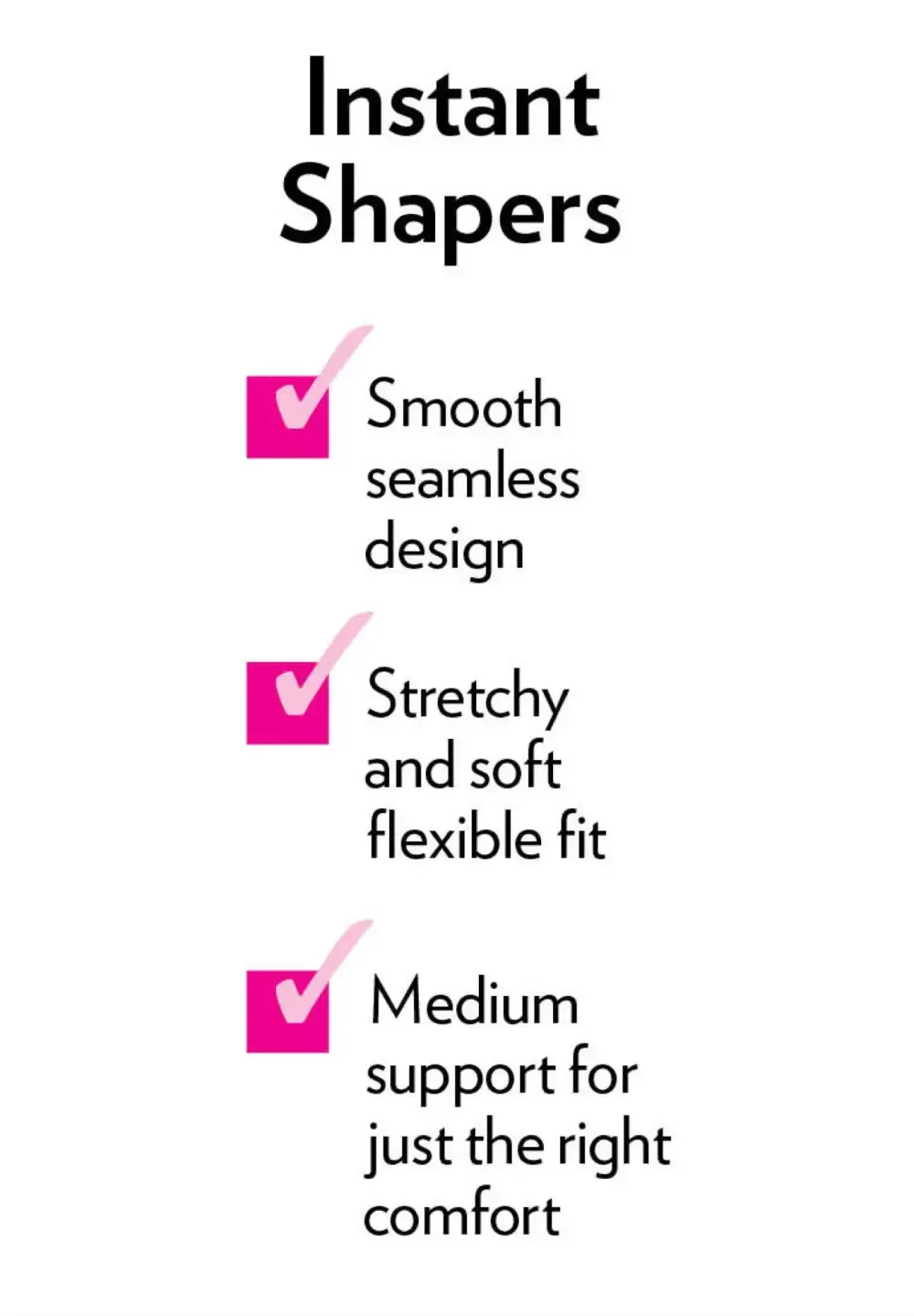Tummy and Thigh Medium-Control Instant Shaper