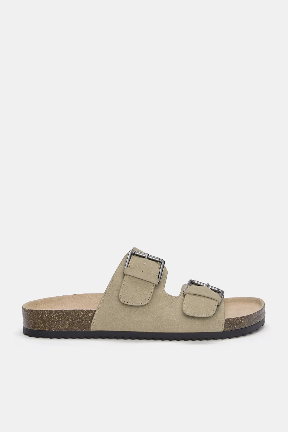 Sandalias planas hebillas