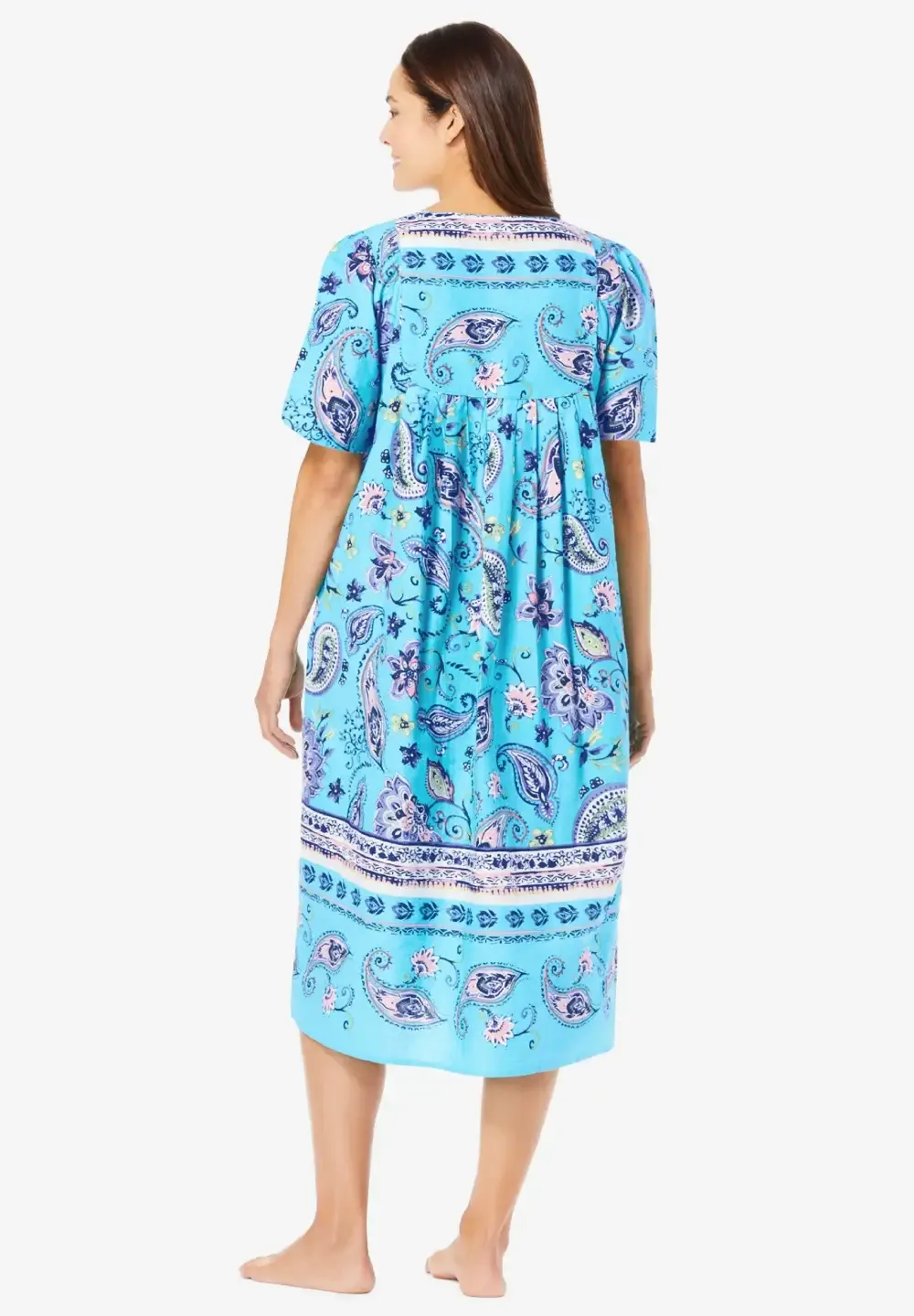 Mixed Print Short Lounger