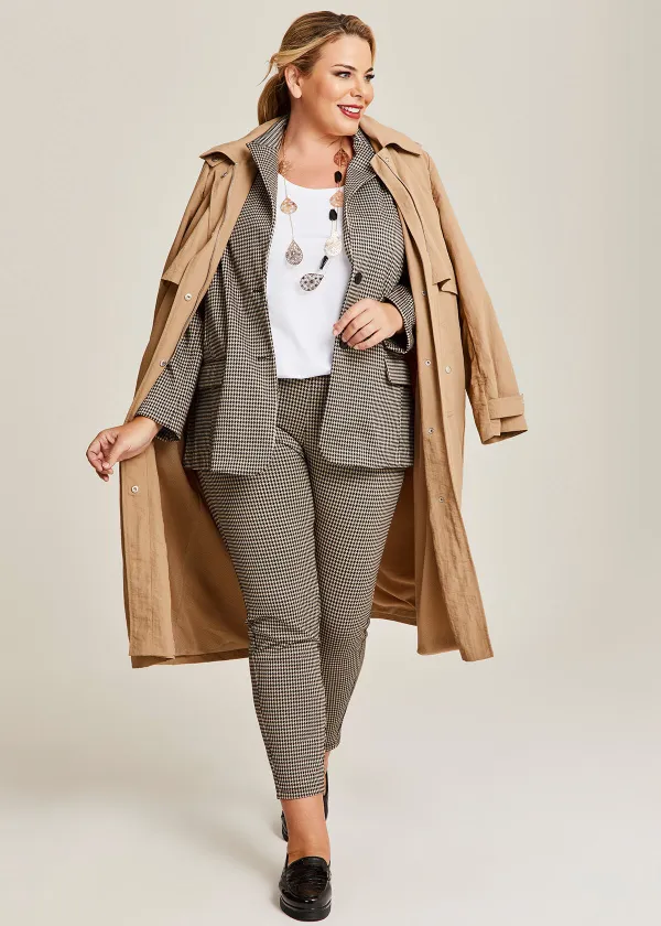 Weekend Zip Trench Coat