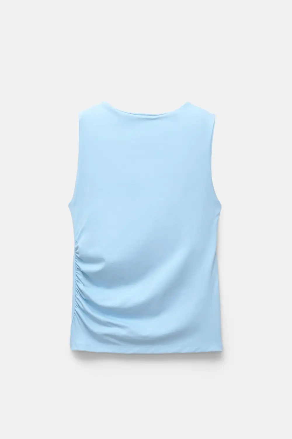 Gathered polyamide top