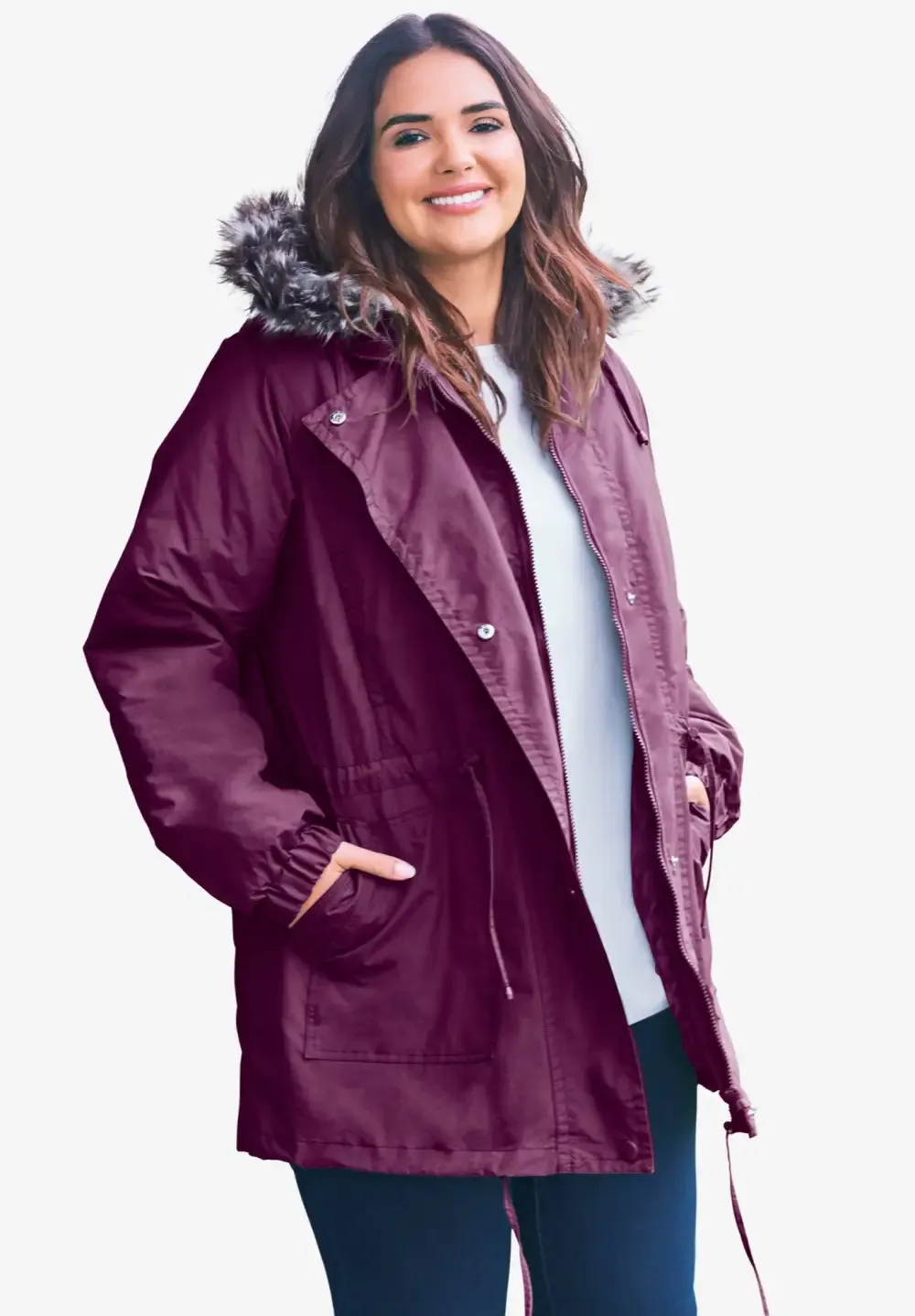 Quilt-Lined Taslon® Anorak