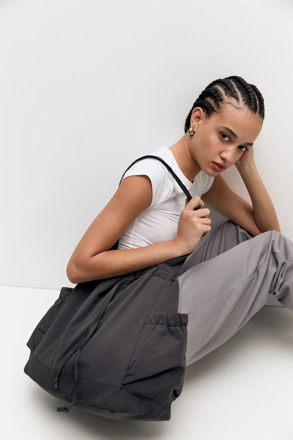 Bolso shopper nylon