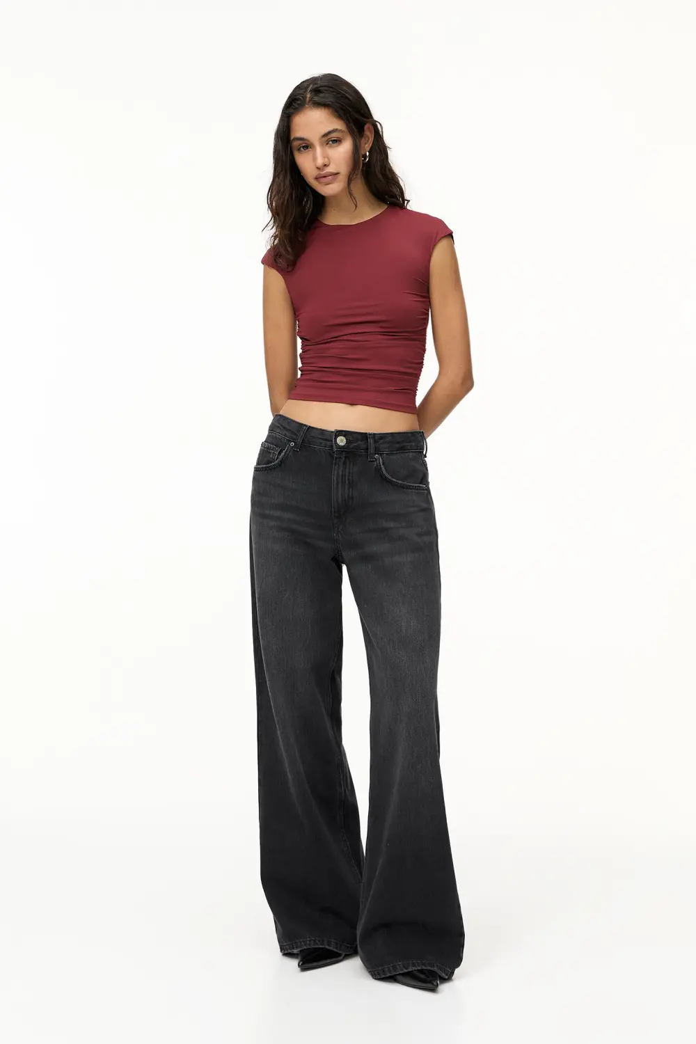 Polyamide cut-out top