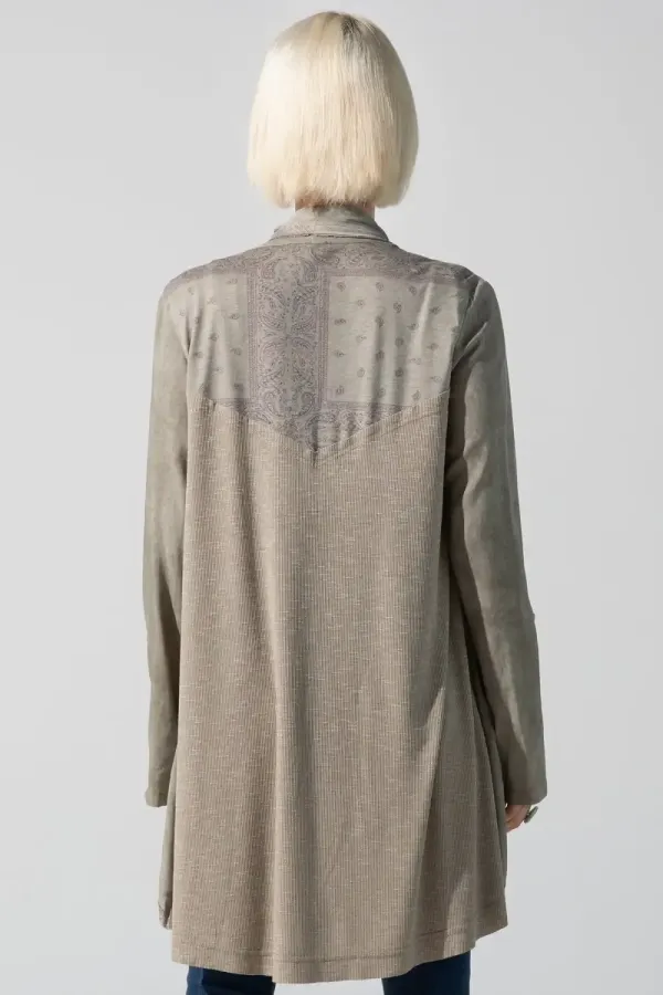 Open Drape Cardigan