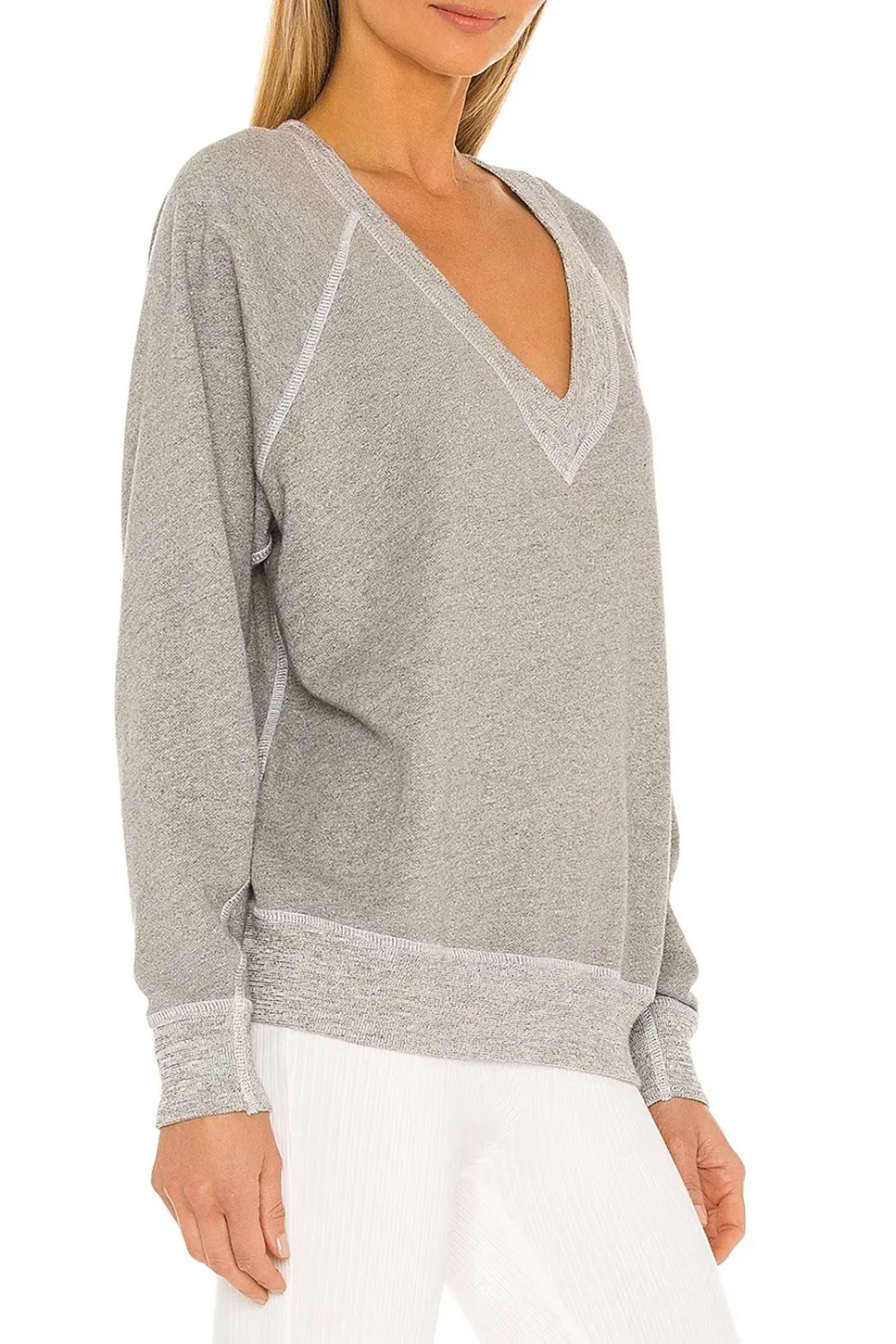 The V Neck Sweatshirt