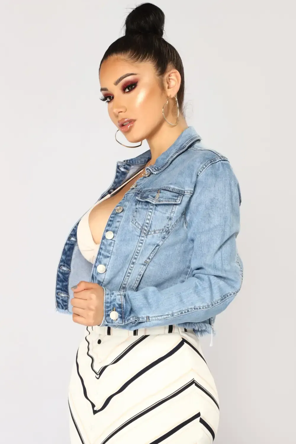 Not Your Father's Denim Jacket - Light Wash