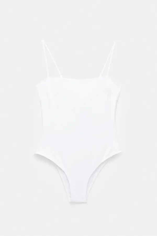 Basic strappy bathing suit