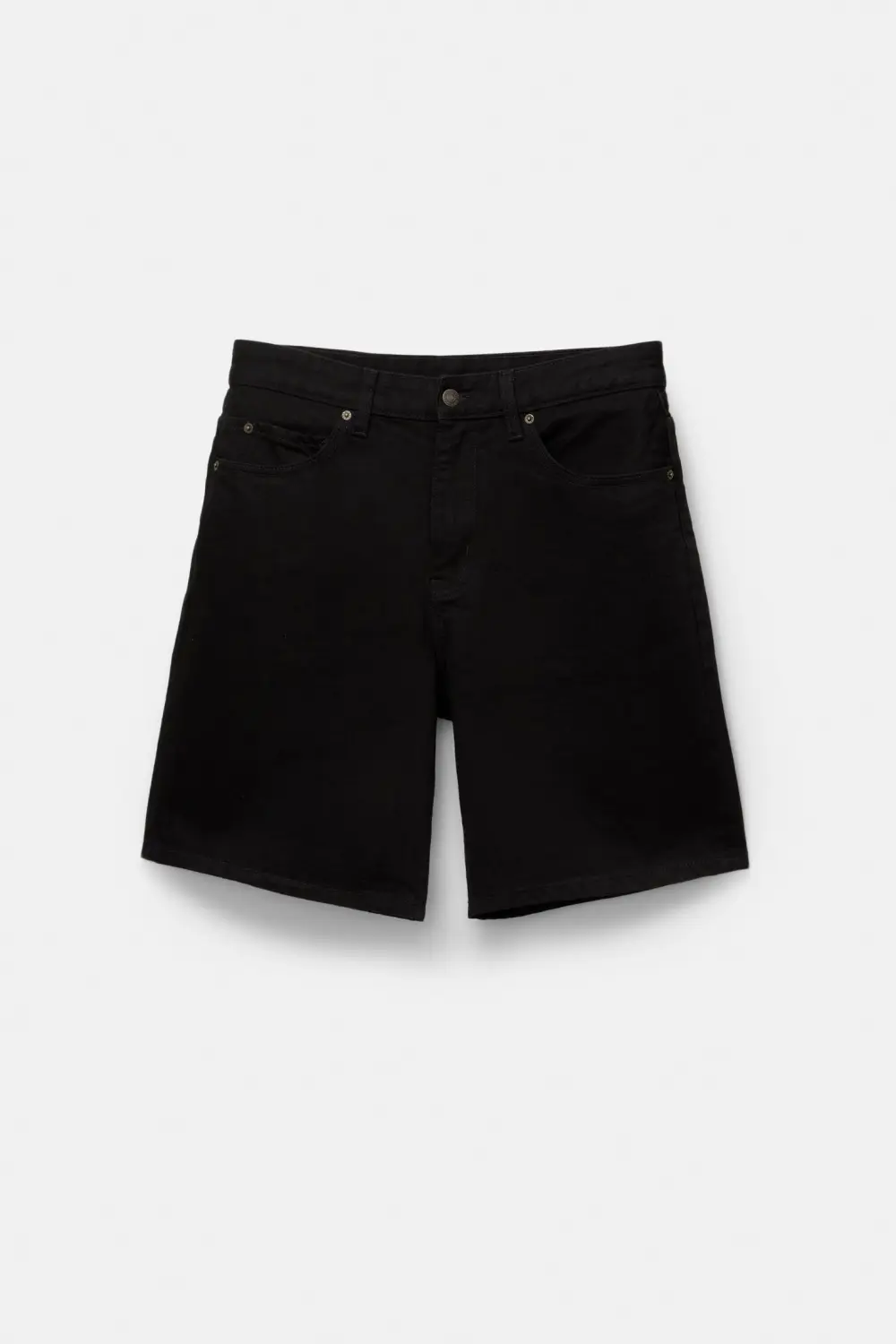 Standard denim Bermuda shorts