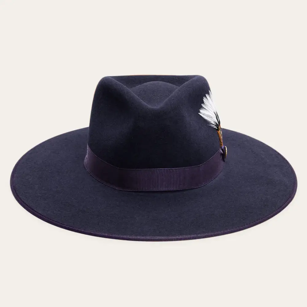 Midtown Wide Flat Brim Hat