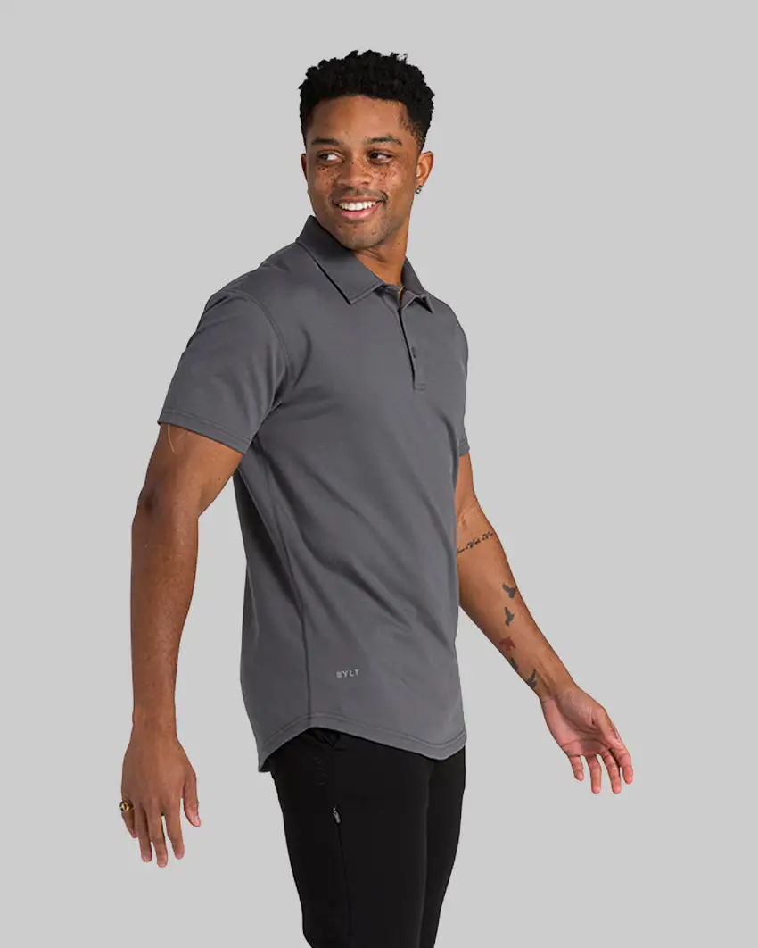 Drop-Cut Polo: Bylt Signature