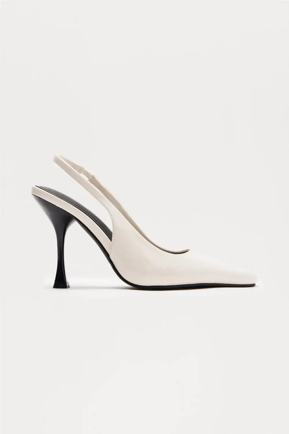 Helena Slingback Pumps - White