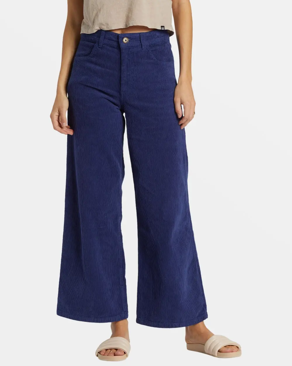 Be Free Corduroy Pants - I Sea Indigo