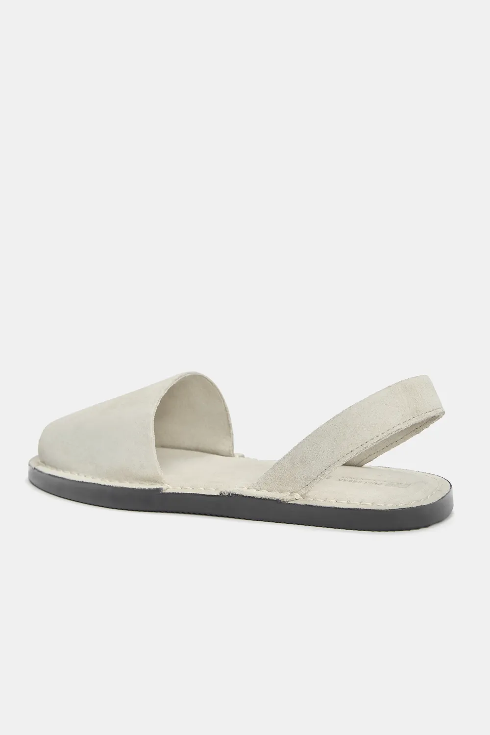 Sandalias planas piel
