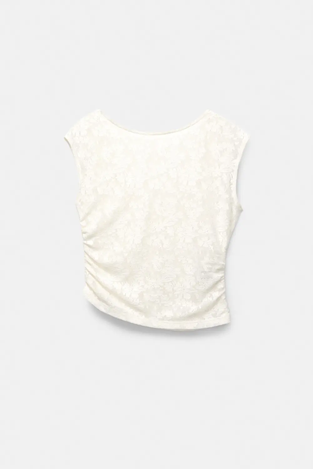 Rustic floral top