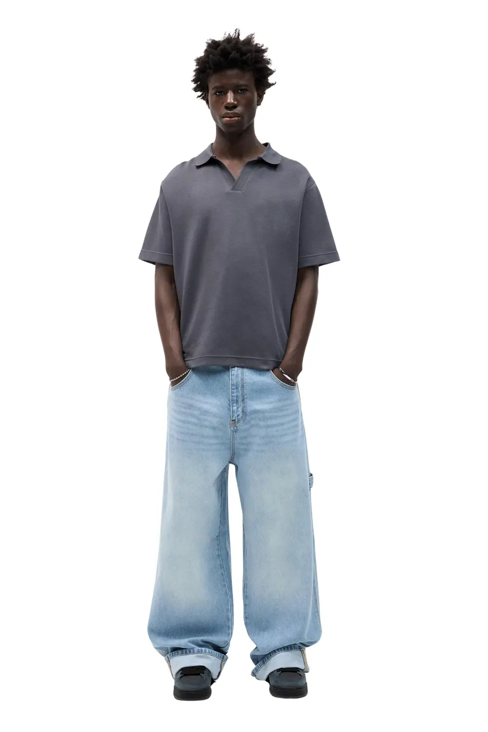 Short sleeve polo shirt