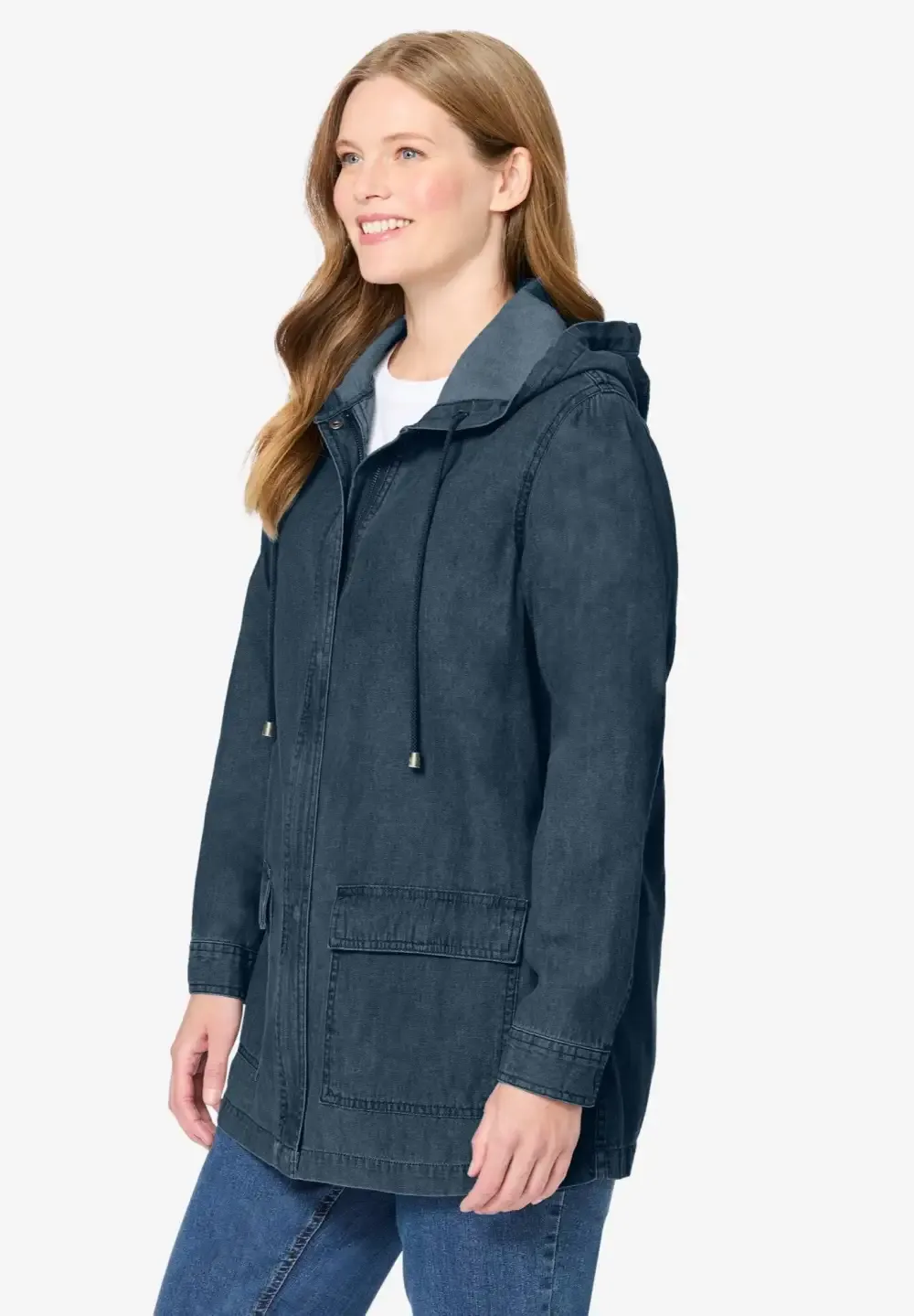Lightweight Utility Hoodie Jacket