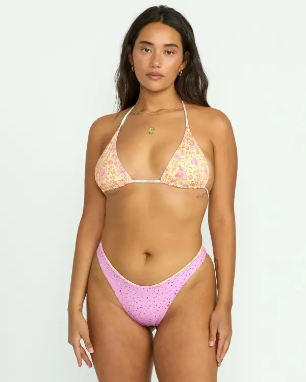 Folk Story Reversible Skimpy Hike Bikini Bottom - Multi