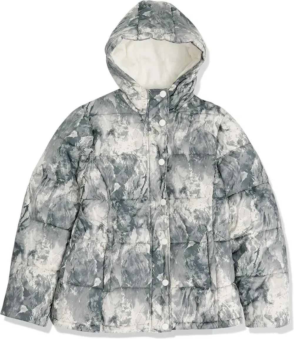 Women's Heavyweight Long-Sleeve Hooded Puffer Coat (Available in Plus Size)