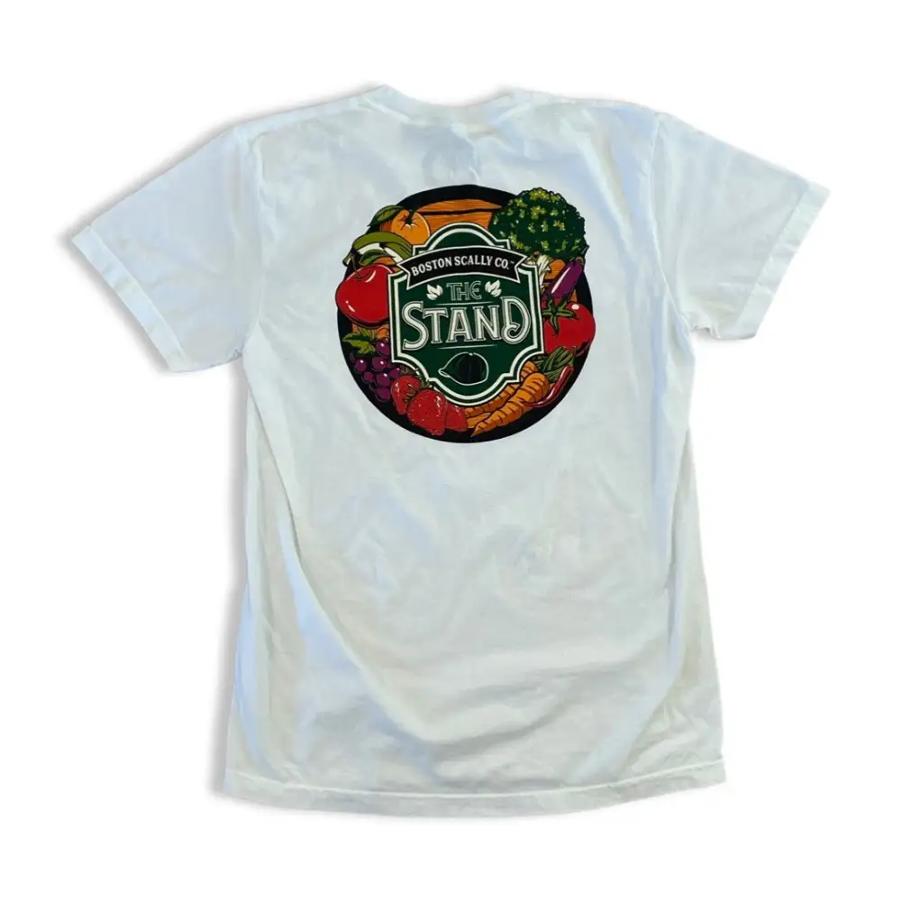 Boston Scally The Stand T-Shirt - Crisp White