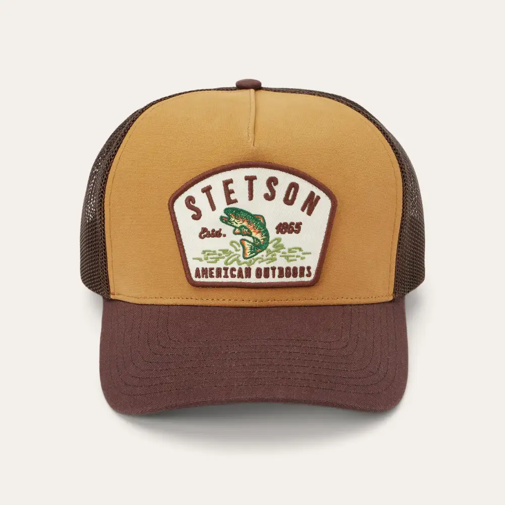 Fishing Patch Trucker Cap