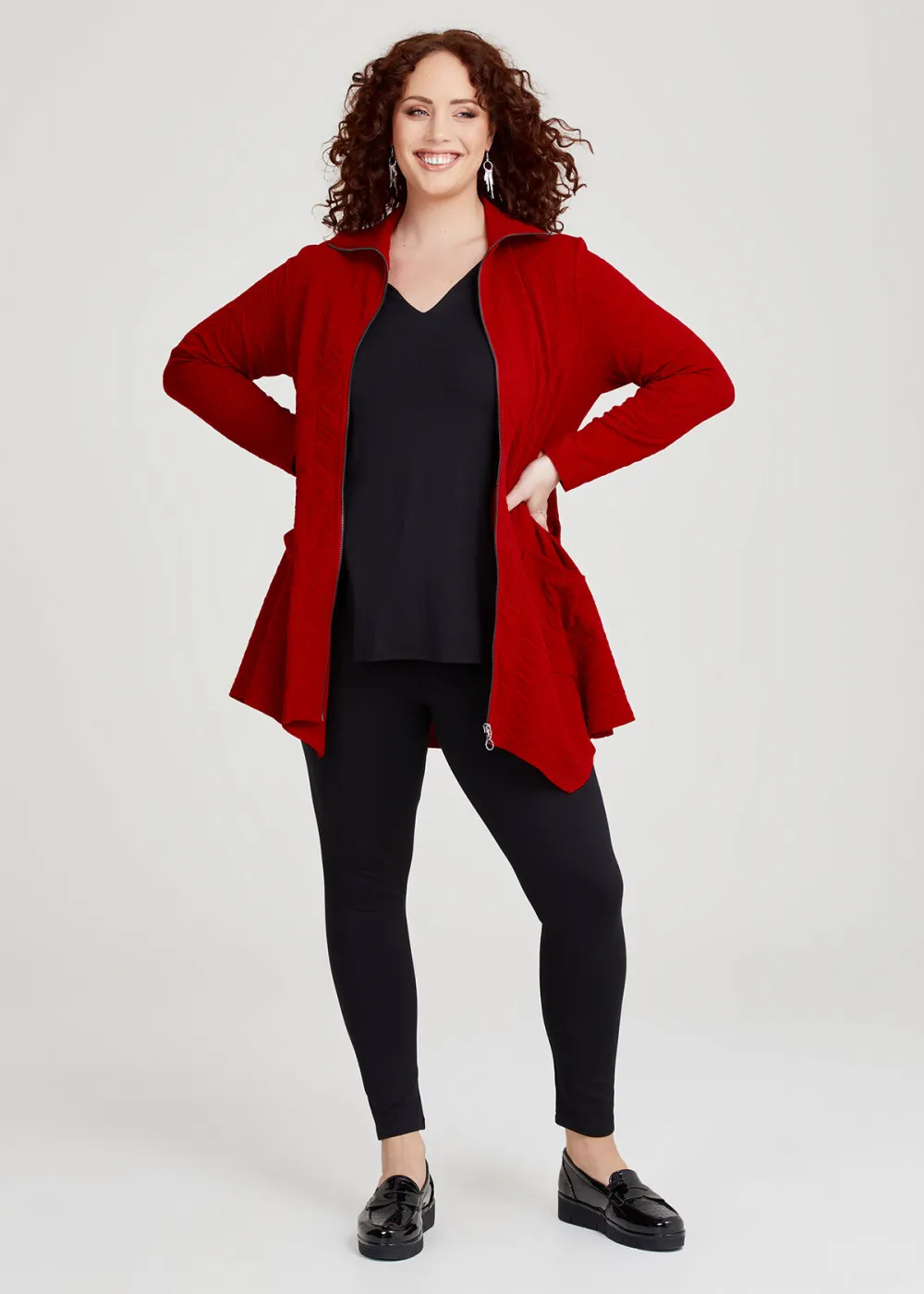 Jacquard Zip Jacket