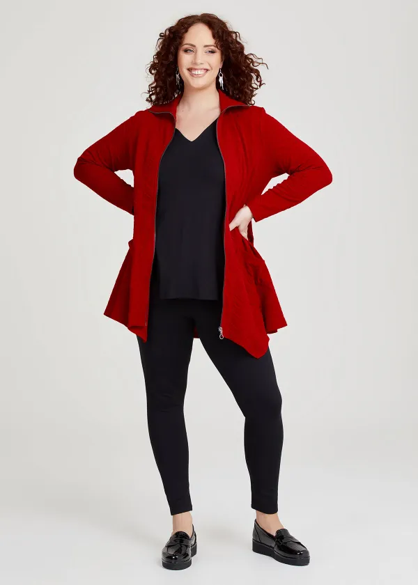 Jacquard Zip Jacket