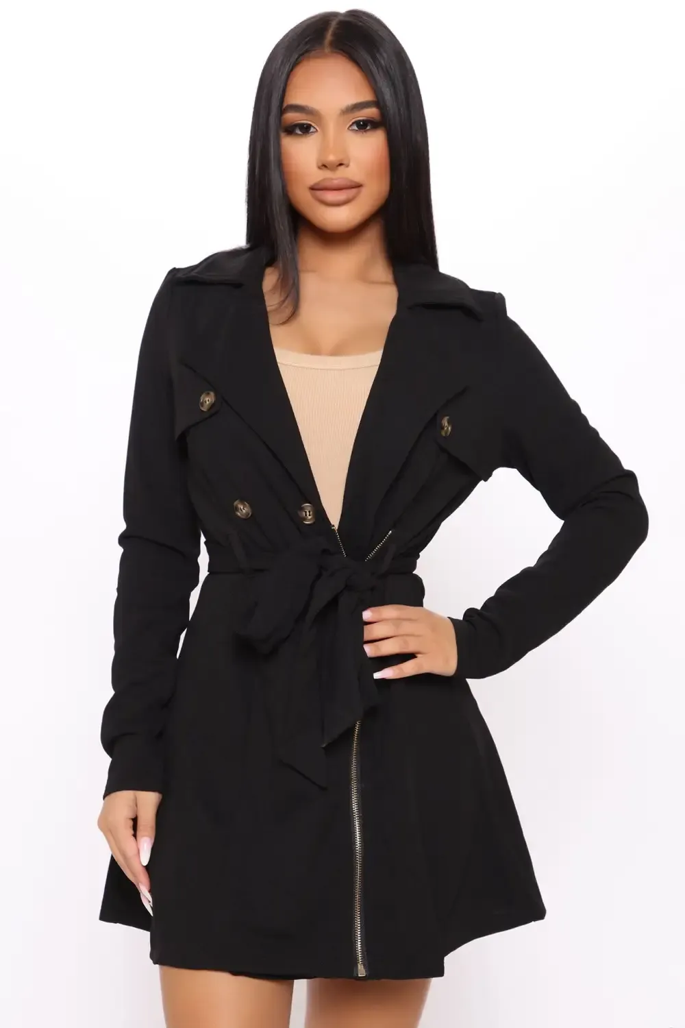 Meet Me In The City Jacket - Black