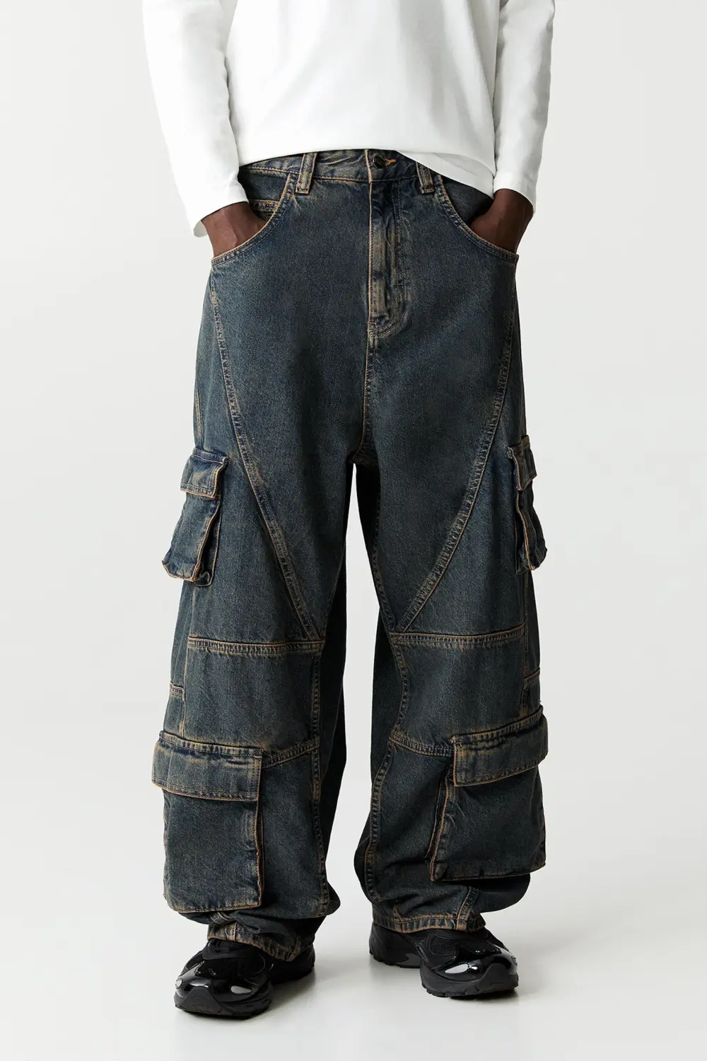 Super baggy cargo jeans