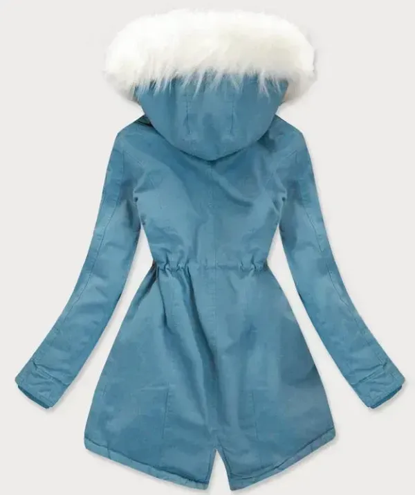 WOMEN'S WINTER PARKA BLUE