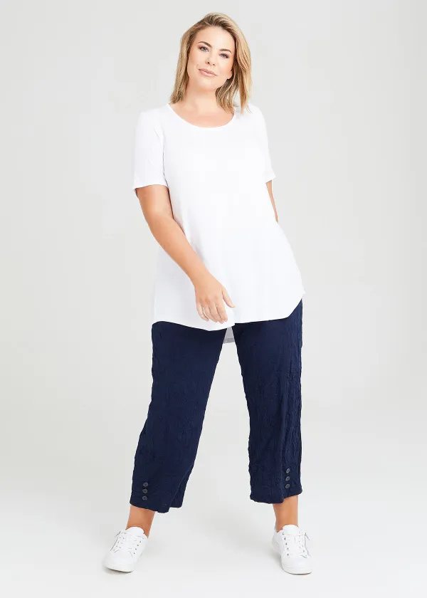 Bamboo Base Short Sleeve Top